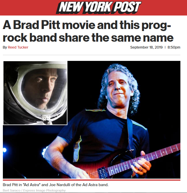 Ad Astra in the NY Post online